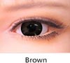 brown eye